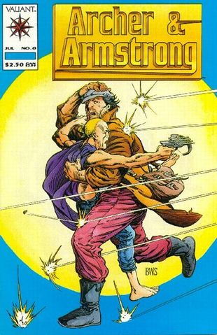 Archer & Armstrong (1992) #0, written by Jim Shooter.
