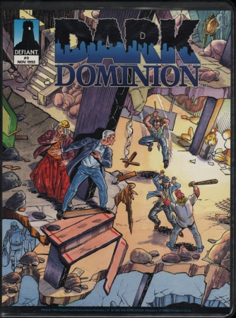 Dark Dominion (1993) #0, co-written by Jim Shooter & Steve Ditko.