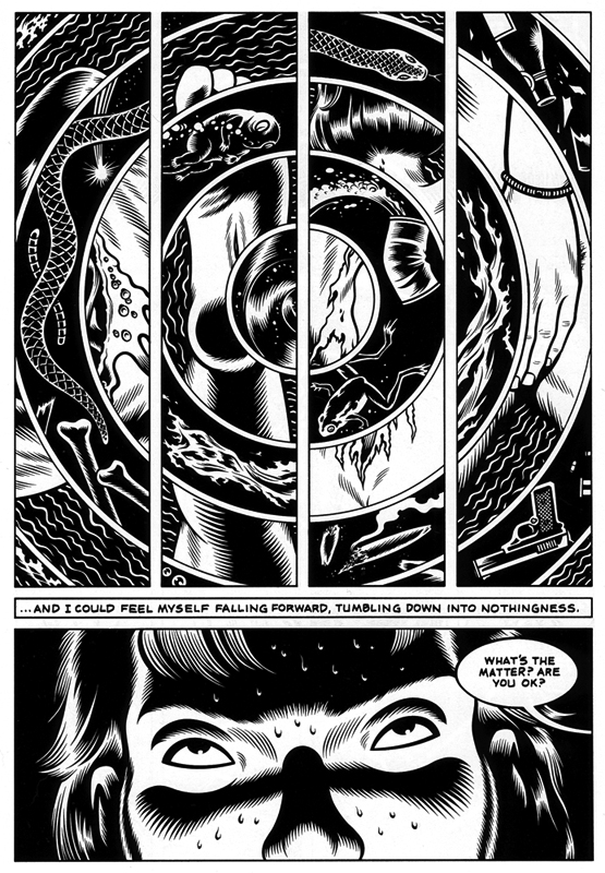 Page 5 of Black Hole , by Charles Burns .
