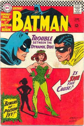 Batman (1940) #181, cover penciled by Carmine Infantino & inked by Murphy Anderson.