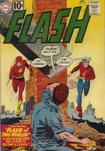 The Flash (1959) #123, cover penciled by Carmine Infantino & inked by Murphy Anderson.