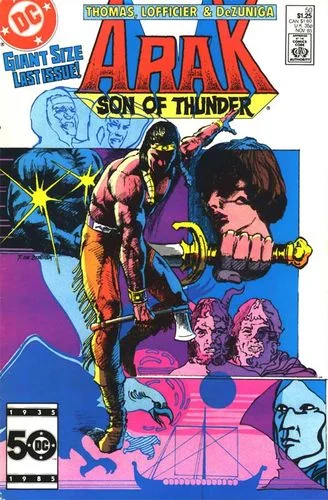 Arak (1981) #50, cover by Tony DeZuniga.
