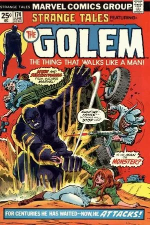 Strange Tales (1951) #174, cover penciled by Gil Kane & inked by Tony DeZuniga.