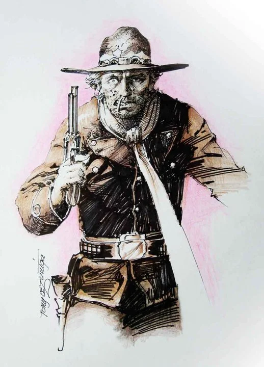 Jonah Hex by Tony DeZuniga.
