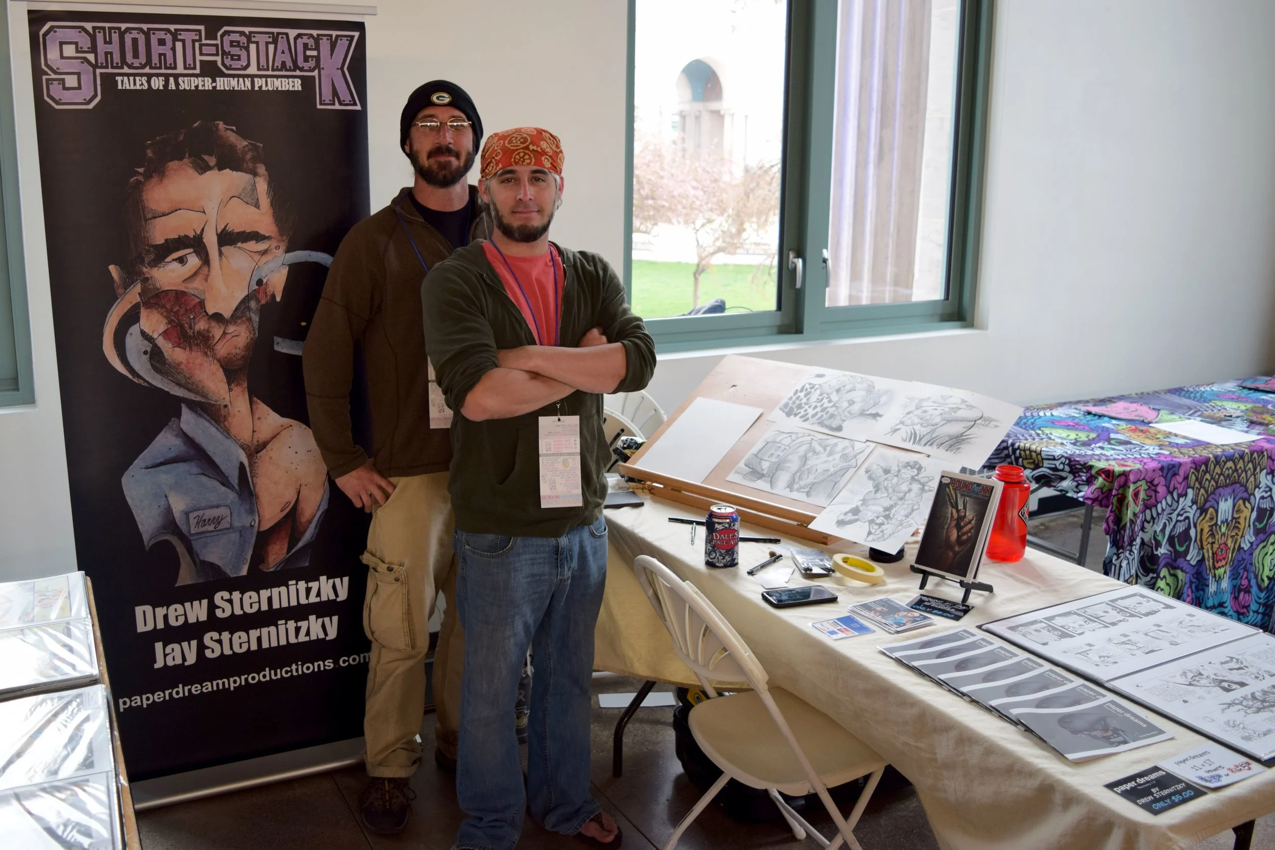 Jay Sternitzky & Mateo Cantu at DINK 2018.