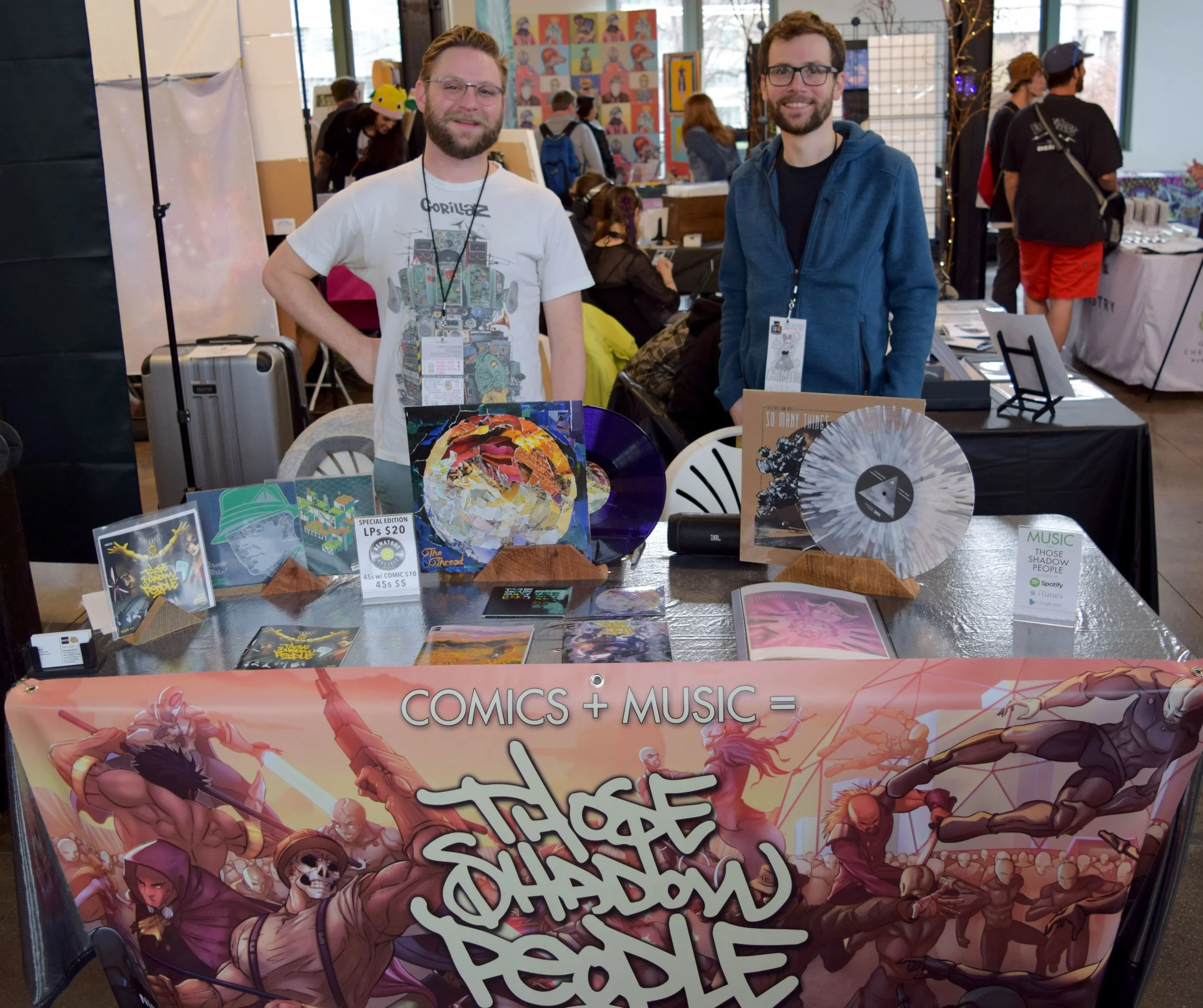 Phil Buck & Tim Santos of Those Shadow People at DINK 2018.