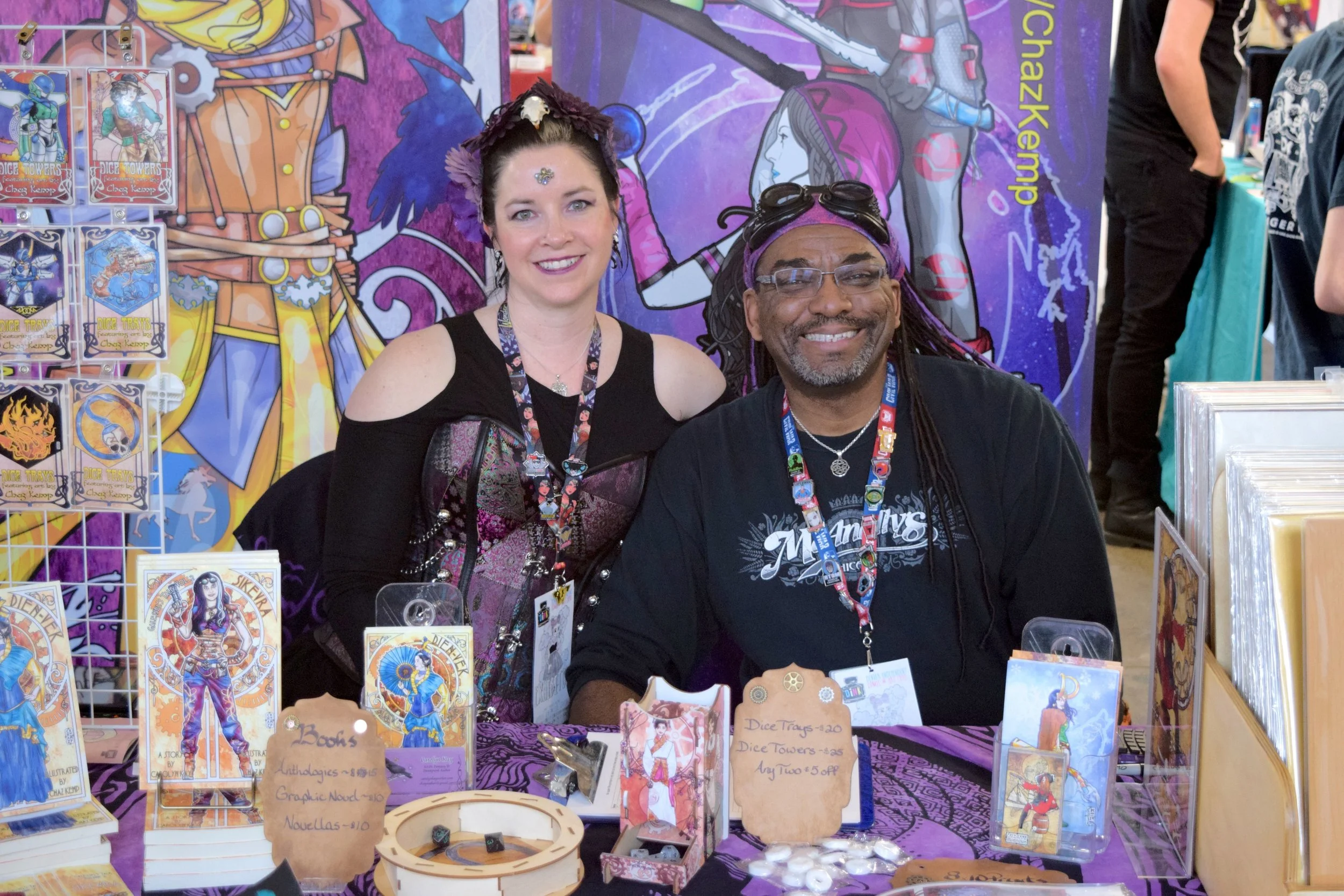 Carolyn & Chaz Kemp at DINK 2018.