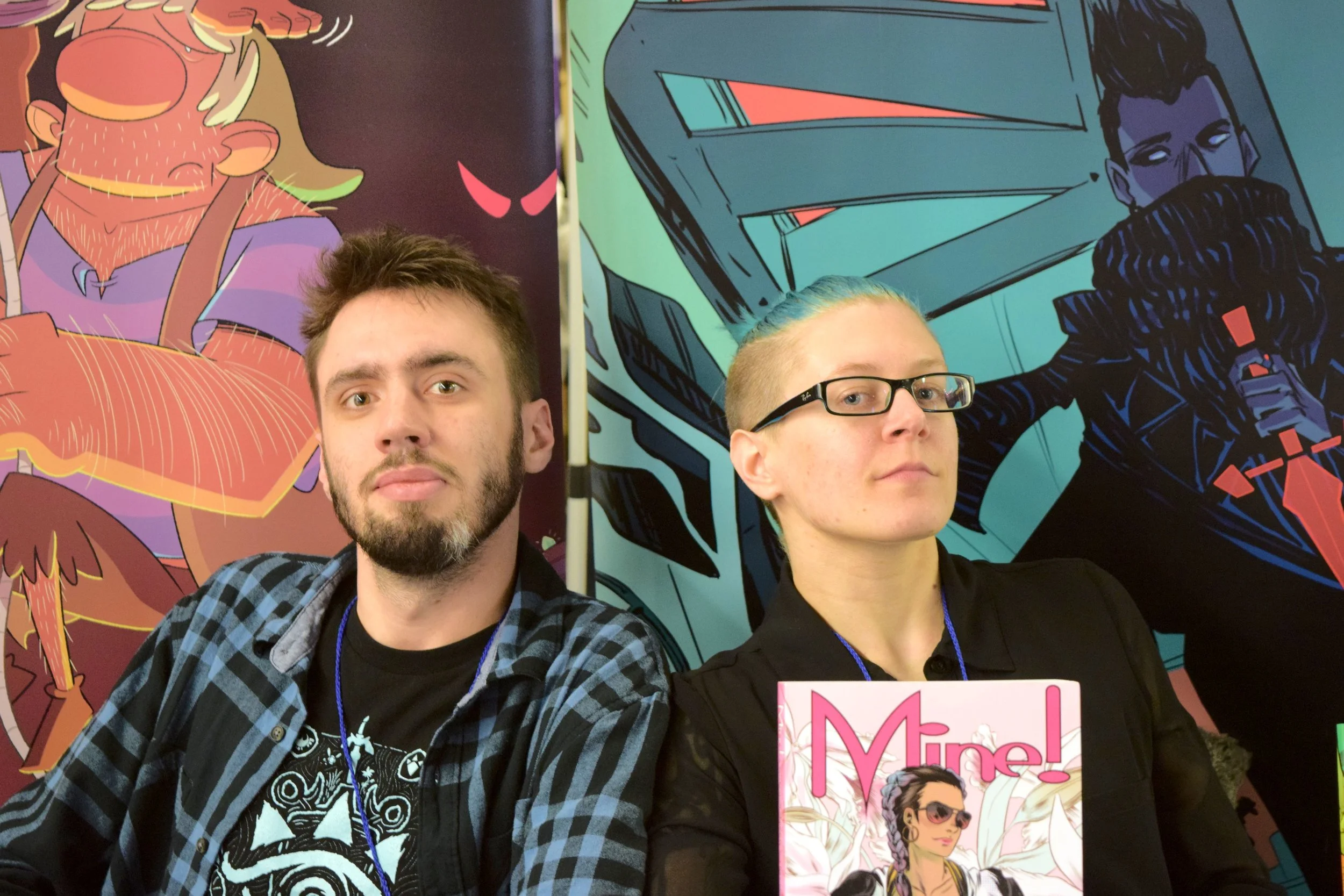 Jeremy Lawson & Jen Hickman strike a pose at DINK 2018.
