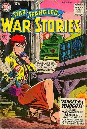 Star Spangled War Stories (1952) #86, cover by Jerry Grandenetti.