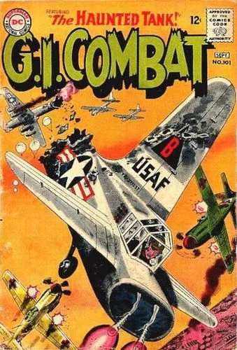 G.I. Combat (1952) #101, cover by Jerry Grandenetti.