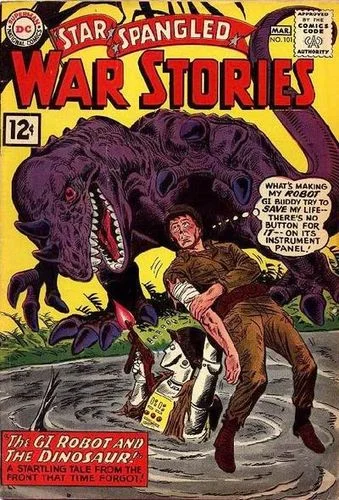Star-Spangled War Stories (1952) #101, cover penciled by Ross Andru & inked by Mike Esposito.