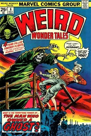 Weird Wonder Tales (1973) #6, cover penciled by Larry Lieber & inked by Mike Esposito.