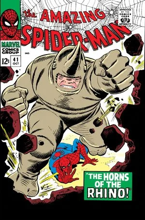 Amazing Spider-Man (1963) #41, cover penciled by John Romita & inked by Mike Esposito.
