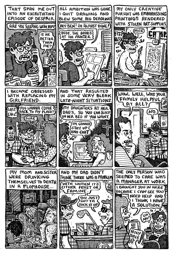 The Big Chicken pg2, drawn by Max Clotfelter.