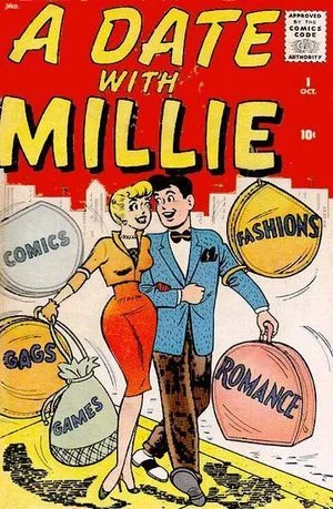 A Date With Millie (1959) #1, cover by Stan Goldberg.