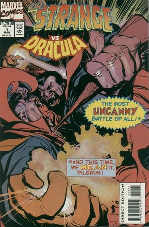 Doctor Strange vs Dracula (1994) #1, written by Marv Wolfman.