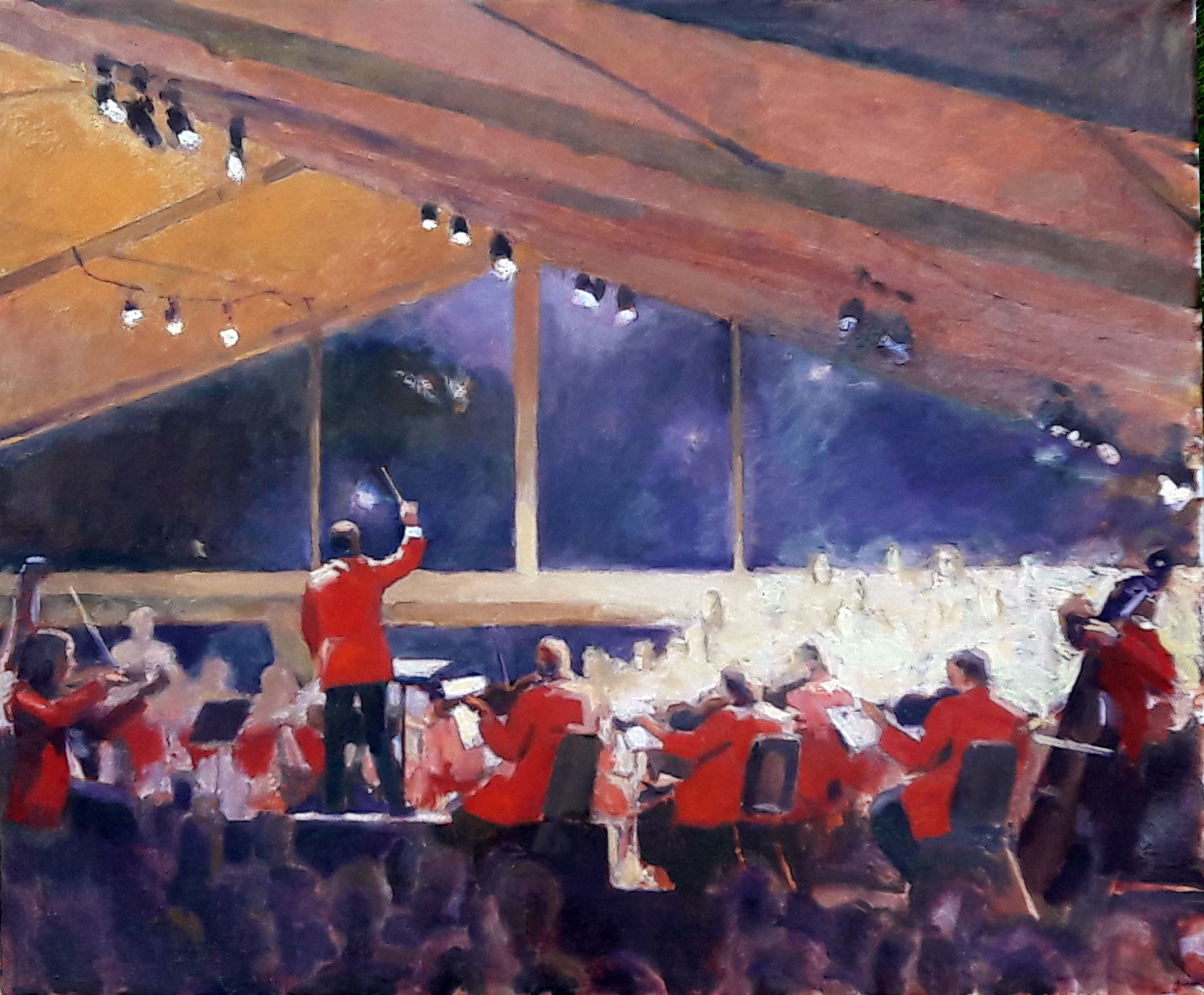 August Concert , painted by Clem Robins.
