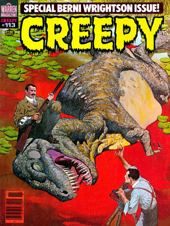 Creepy (1964) #113, cover by Berni Wrightson.