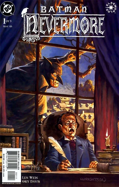 Batman: Nevermore (2003) #1, Cover by Berni Wrightson.