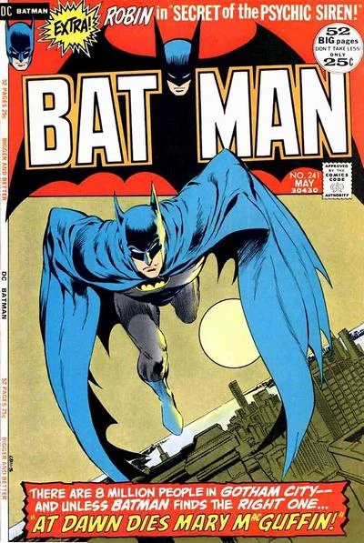 Batman (1940) #241, cover by Berni Wrightson.