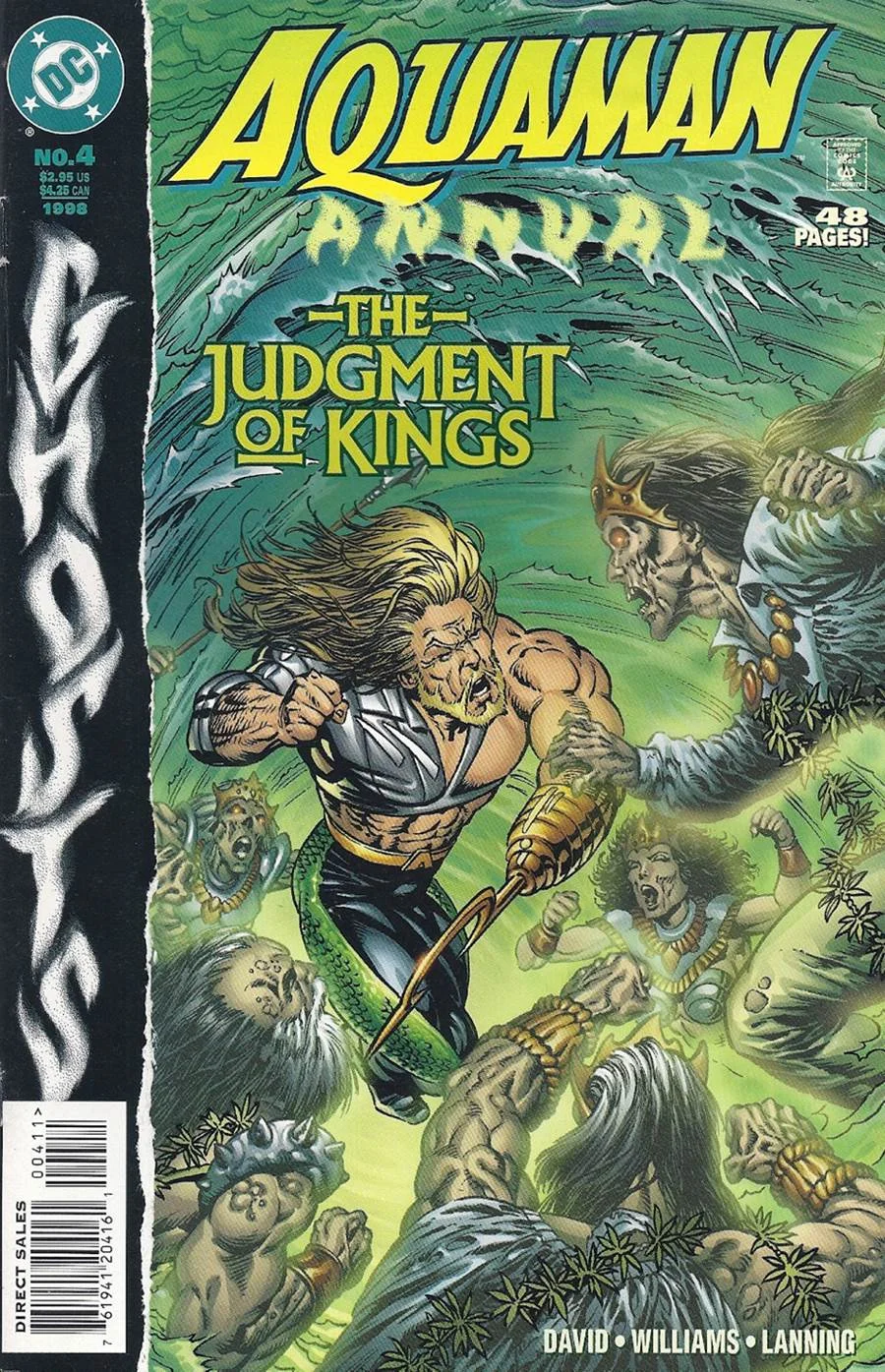 Aquaman Annual (1994) #4, cover by Berni Wrightson.
