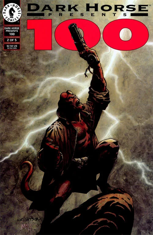 Dark Horse Presents (1986) #100-2, cover by Berni Wrightson.
