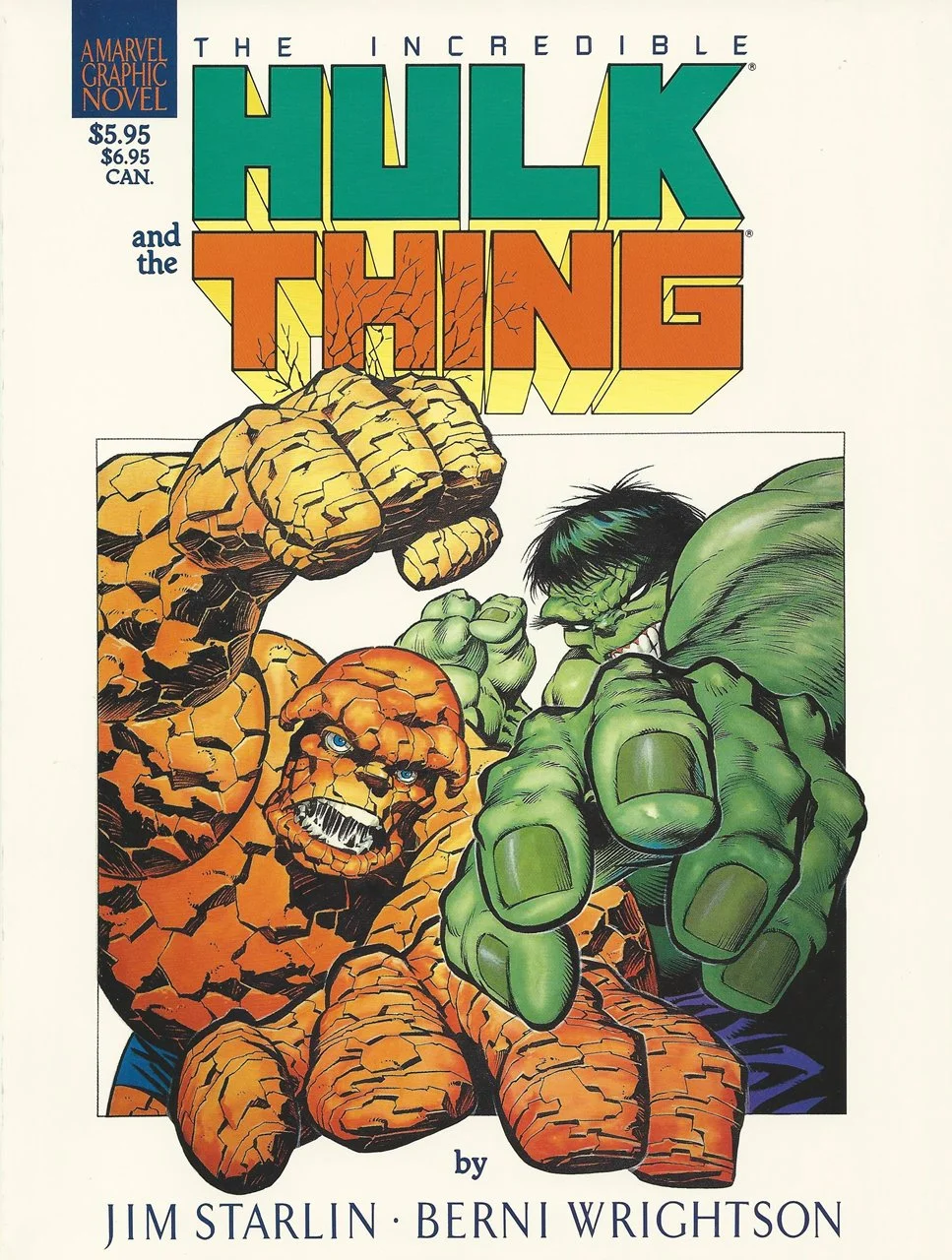 Marvel Graphic Novel (1982) #29, cover by Berni Wrightson.