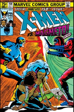 Uncanny X-Men (1963) #150, cover penciled by Dave Cockrum and inked by Joe Rubinstein.