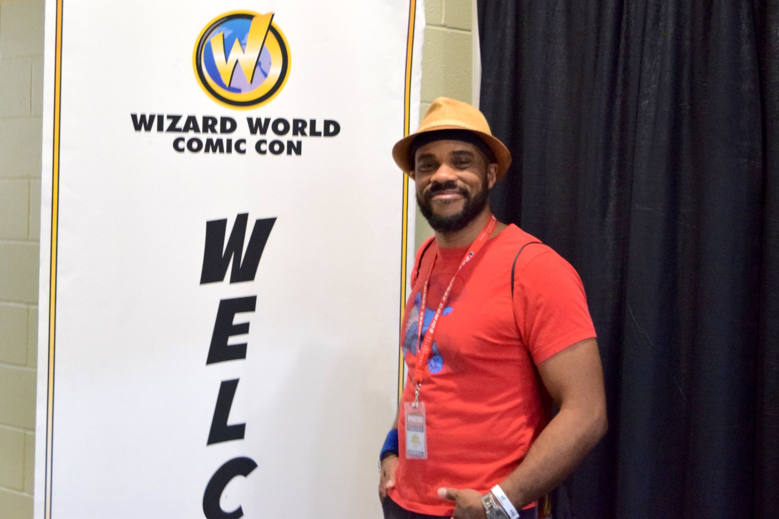 R. Alan Brooks, covering the convention for Nerd Team 30!