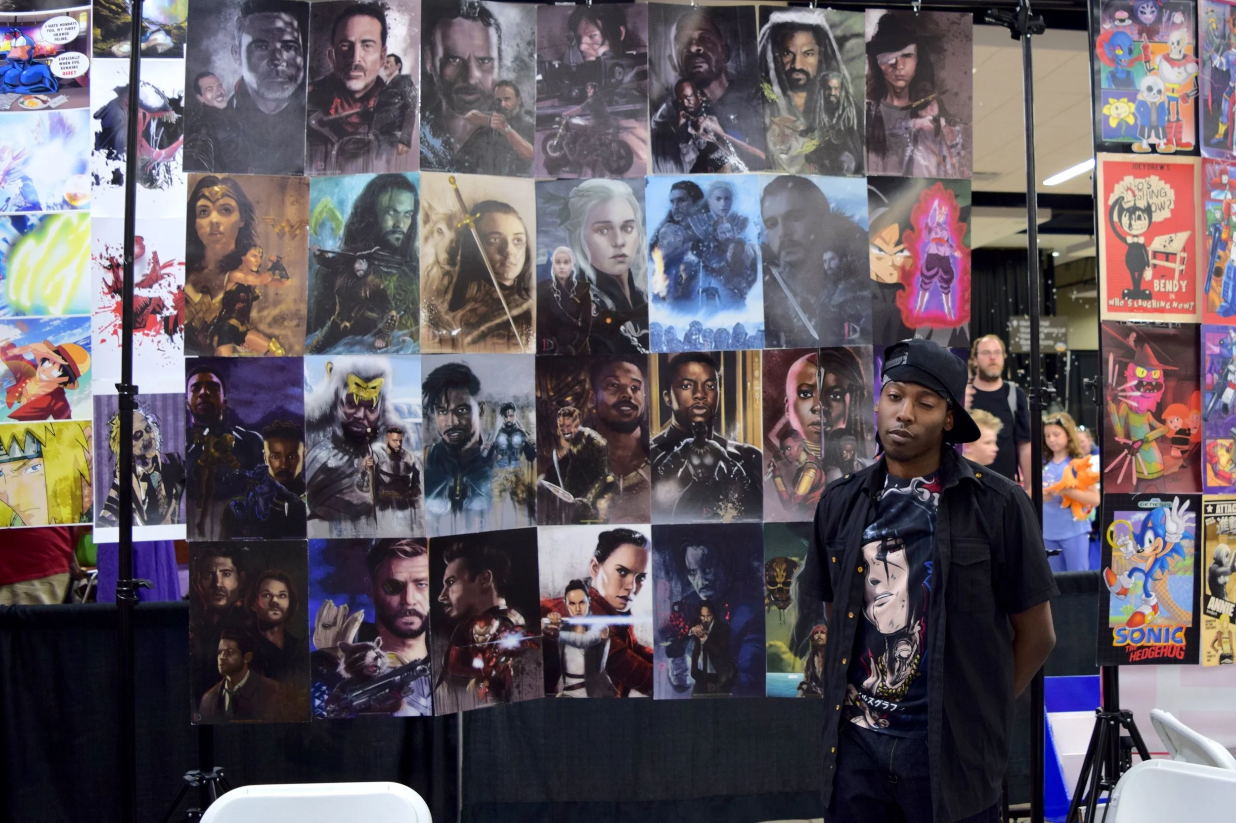 Chris Holmes (aka Inner Demon ) at Wizard World Des Moines 2018 (2).