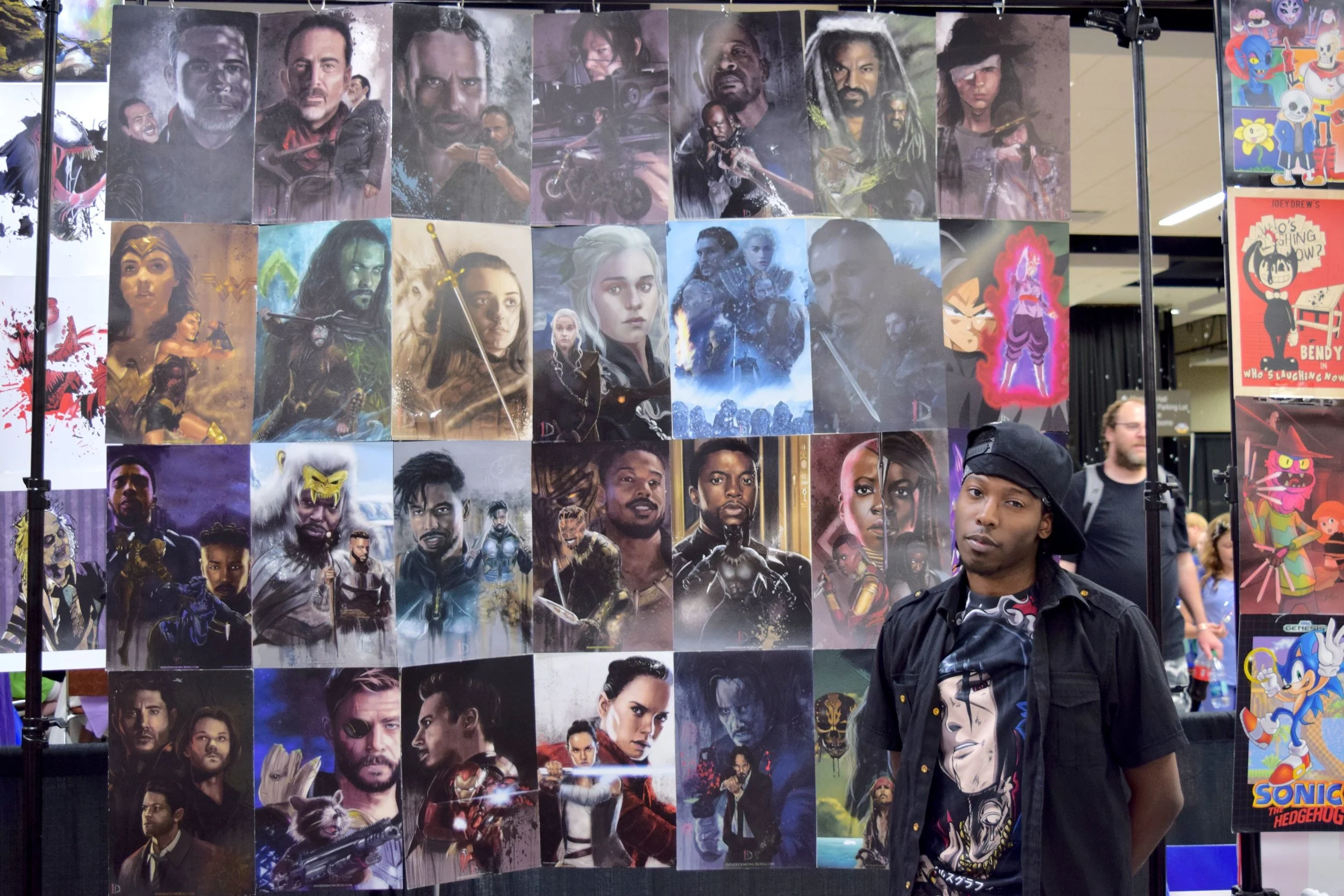 Chris Holmes (aka Inner Demon ) at Wizard World Des Moines 2018 (1).