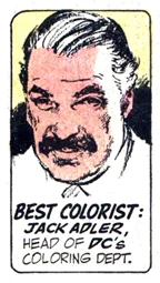 Jack Adler , drawn by Neal Adams .