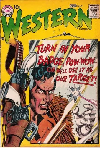 Western Comics (1948) #69, cover by Gil Kane and Jack Adler.