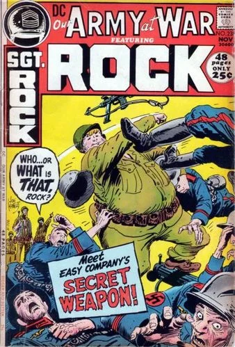 Our Army at War (1952) #238, cover by Joe Kubert and Jack Adler.