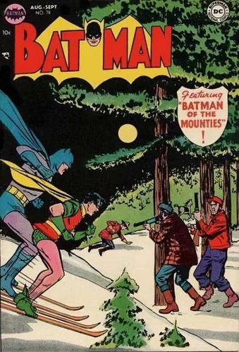 Batman (1940) #78, cover by Win Mortimer and Jack Adler.
