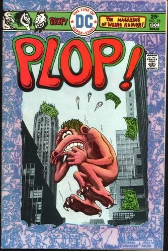 Plop (1973) #18, cover by Basil Wolverton and Jack Adler.