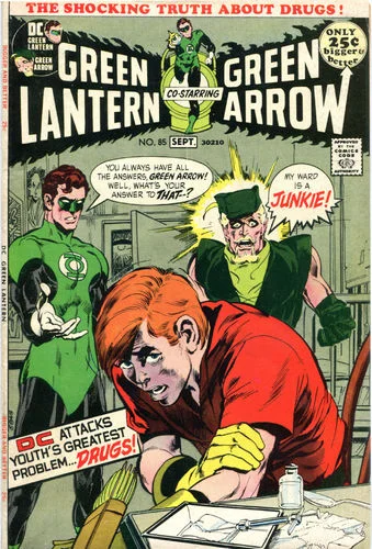 Green Lantern (1960) #8, cover by Neal Adams and Jack Adler.