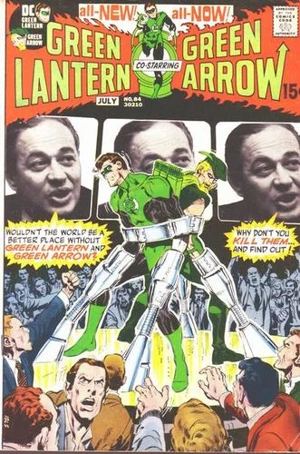 Green Lantern (1960) #84, cover by Neal Adams and Jack Adler.