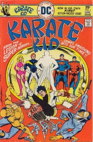 Karate Kid (1976) #1, cover by Mike Grell.