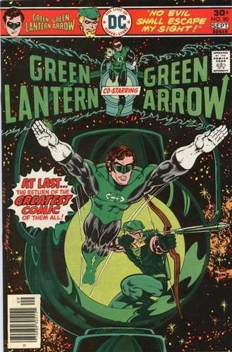 Green Lantern (1960) #90, cover by Mike Grell.