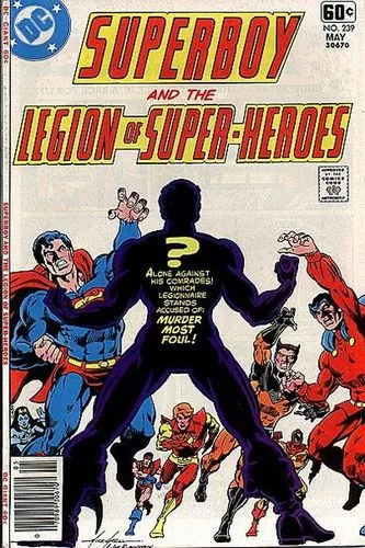 Superboy and the Legion of Super-Heroes (1976) #239, cover by Mike Grell.