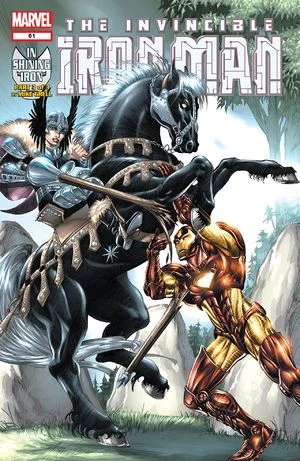 Iron Man (1998) #60, cover by Mike Grell.