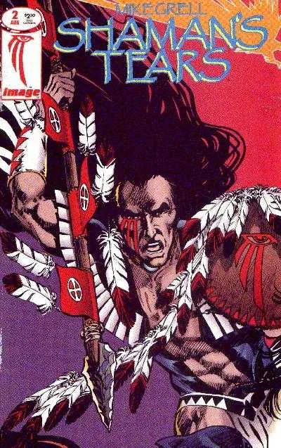Shaman's Tears (1993) #2, cover by Mike Grell.