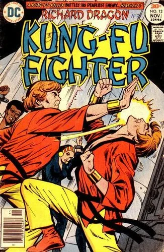 Richard Dragon Kung-Fu Fighter (1975) #12, cover by Ric Estrada.