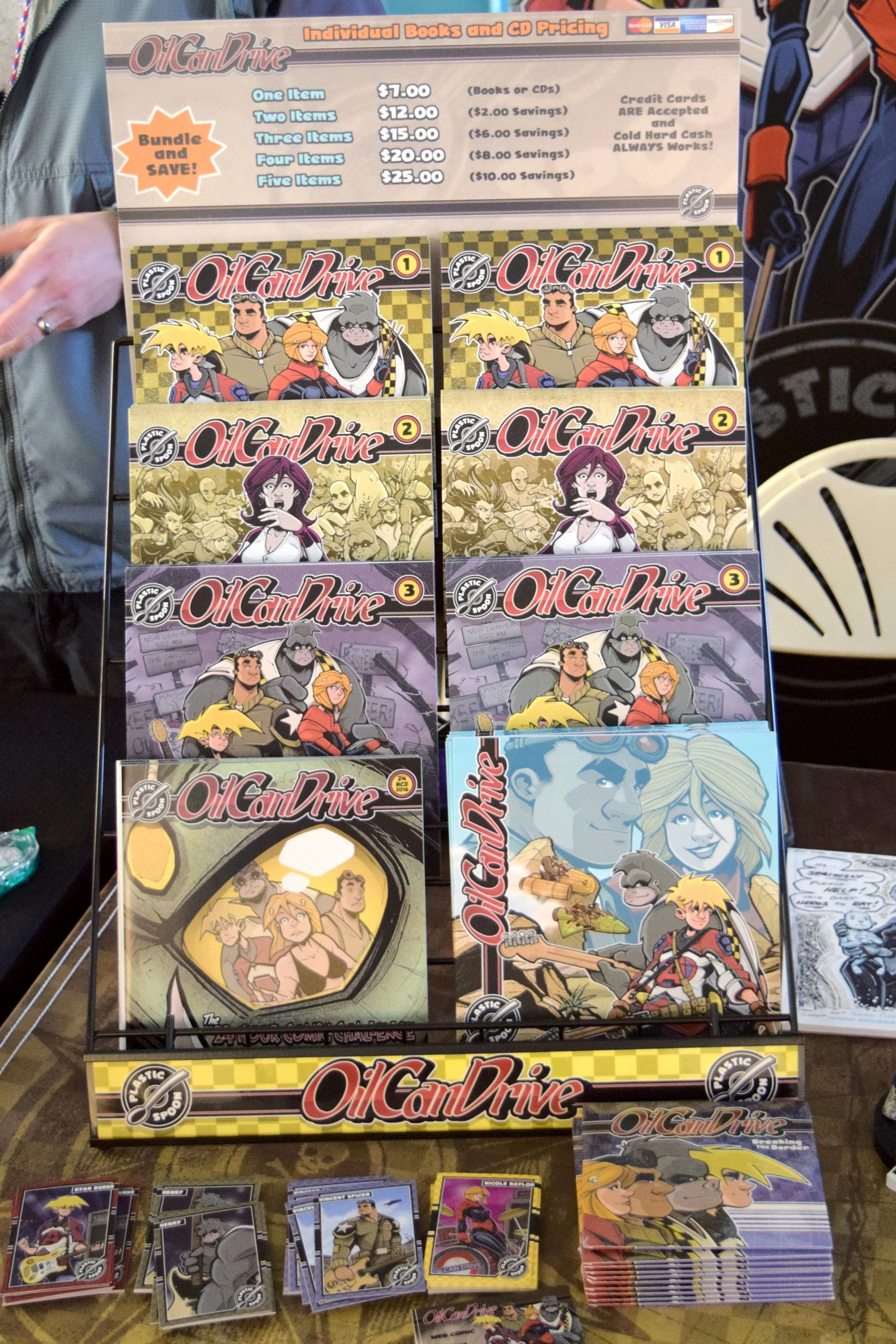 OilCan Drive single issues from Sean Tiffany.