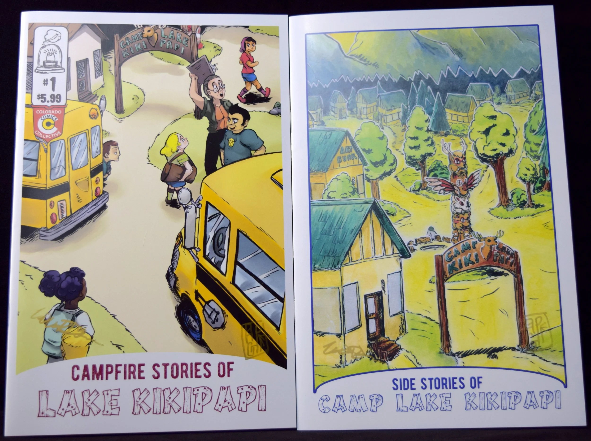 Campfire Stories of Lake Kikipapi & Side Stories of Camp Lake Kikipapi - both by Bill & Pepper DeLuca.