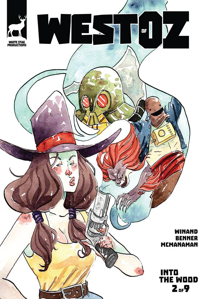 West of Oz #2, cover by Morgan Beem.