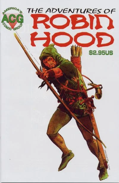Adventures of Robin Hood (1991) #1, cover by Sam Glanzman.