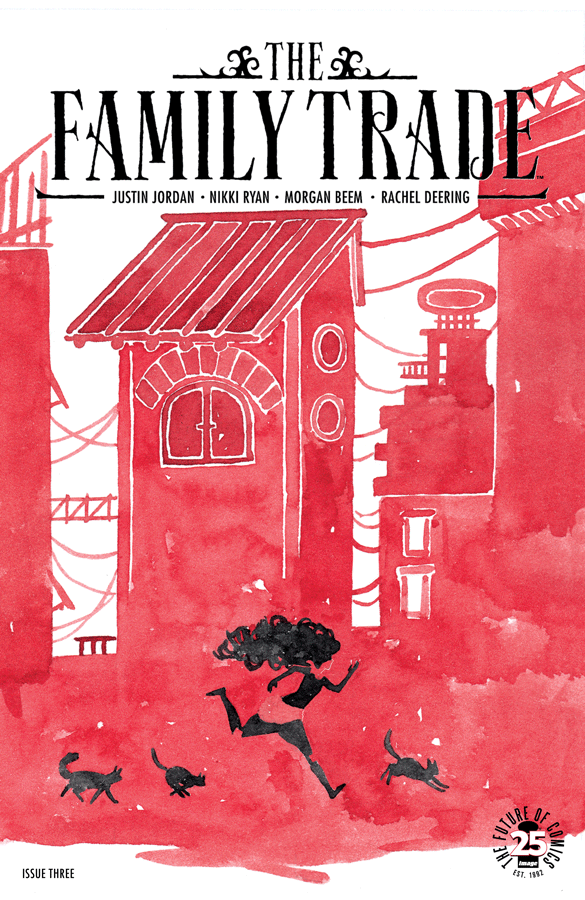 The Family Trade (2017) #3, cover by Morgan Beem. 