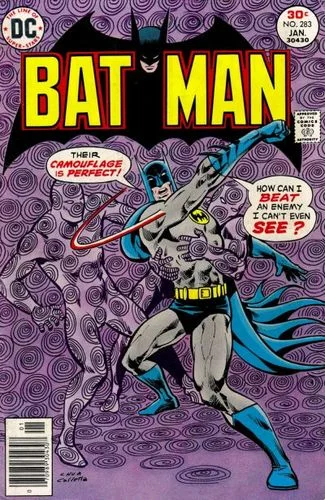Batman (1940) #283, cover by Ernie Chan and Vince Colletta.